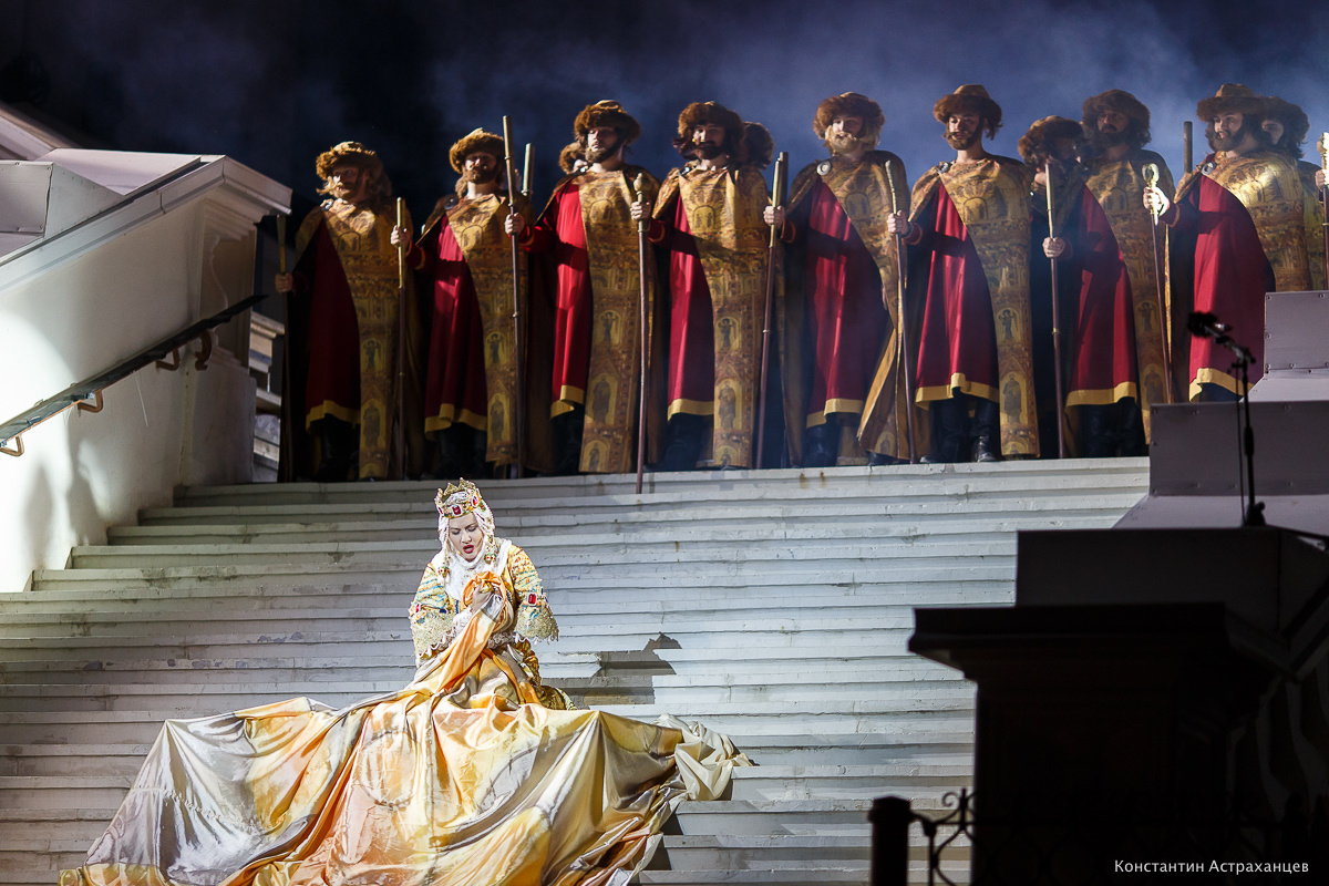 Опера "Князь Игорь" в Астраханском кремле. Фотограф в Астрахани