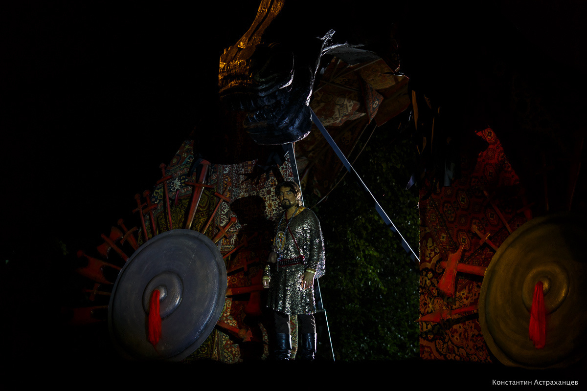 Опера "Князь Игорь" в Астраханском кремле. Фотограф в Астрахани