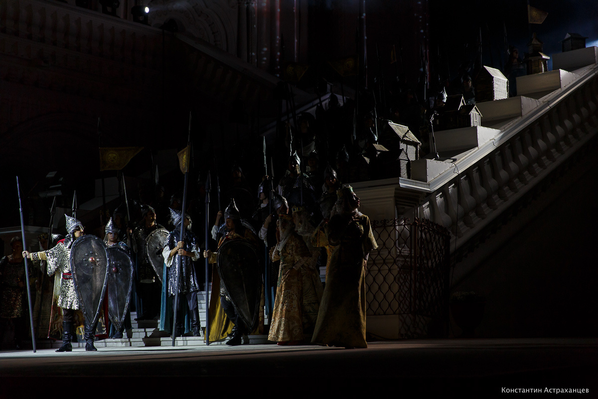 Опера "Князь Игорь" в Астраханском кремле. Фотограф в Астрахани