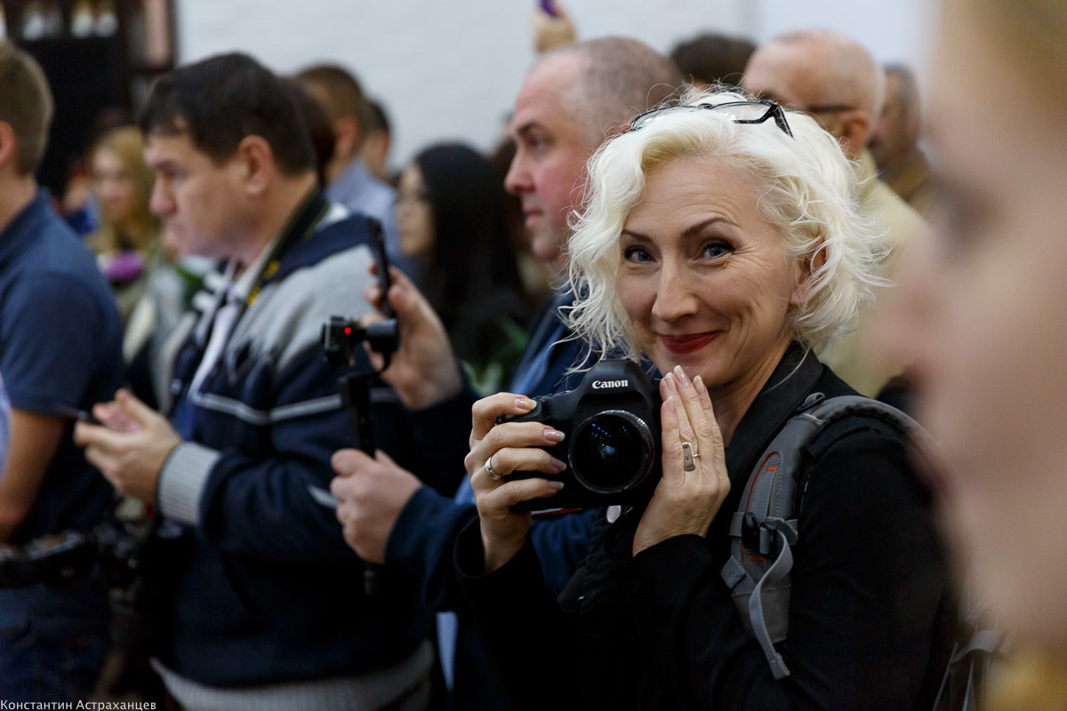 Открытие фотовыставки Евгения Полонского. Фотограф в Астрахани