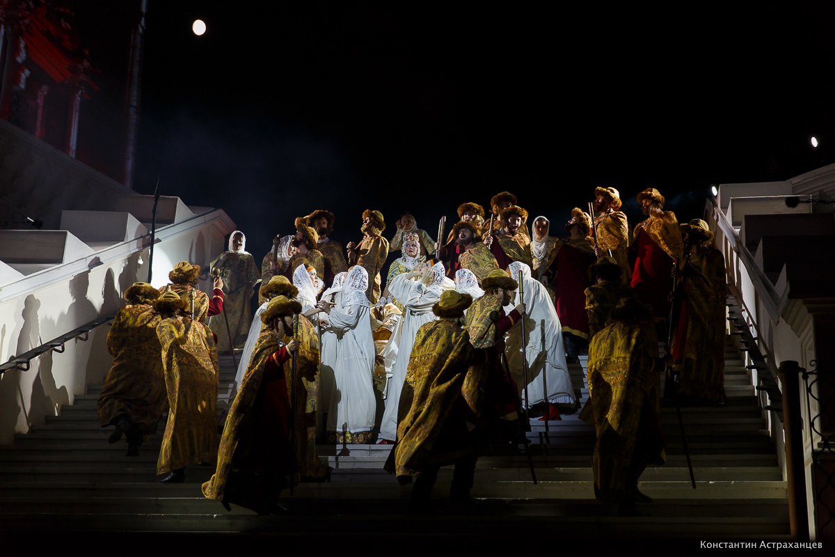 Опера "Князь Игорь" в Астраханском кремле. Фотограф в Астрахани