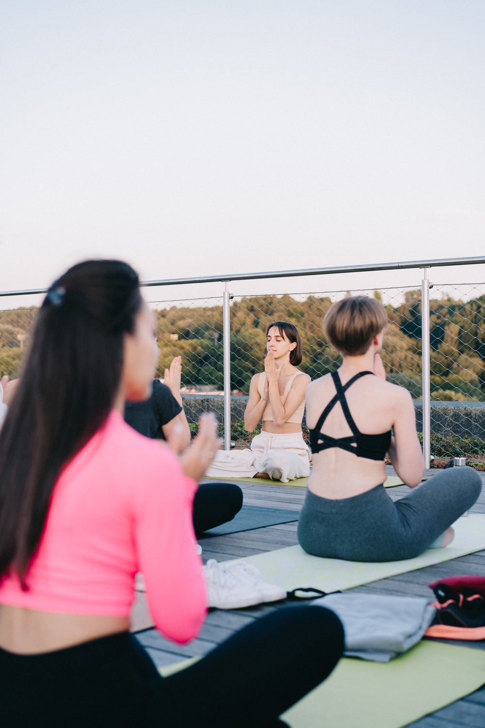 Summer Yoga Rave. Photographer in Vilnius