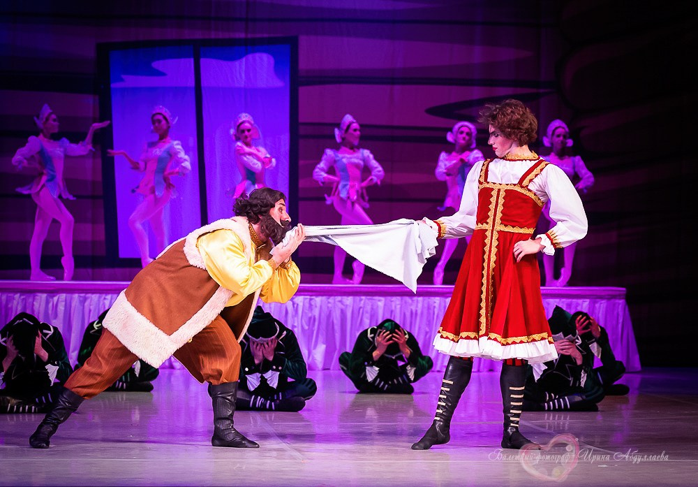 Премьера балета «Шут» — Прима балерина Кремлёвского балета Е.Первушина, Премьер Большого Театра Игорь Цвирко