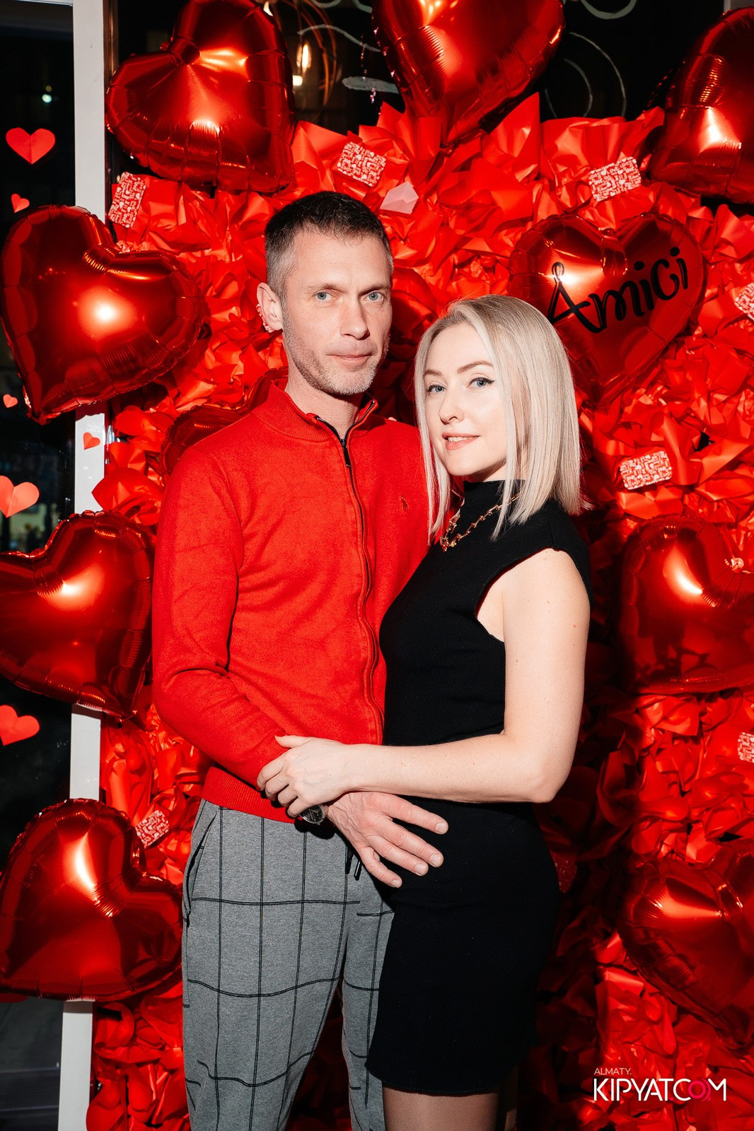 ДЕНЬ СВ.ВАЛЕНТИНА В РЕСТОРАНЕ AMICI. КИПЯТКОМ АЛМАТЫ!