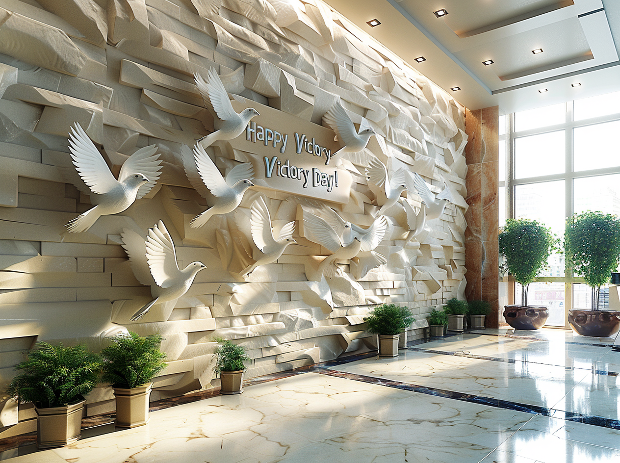 Разработка эскизов декора для тендера для праздника 9 мая. Главная