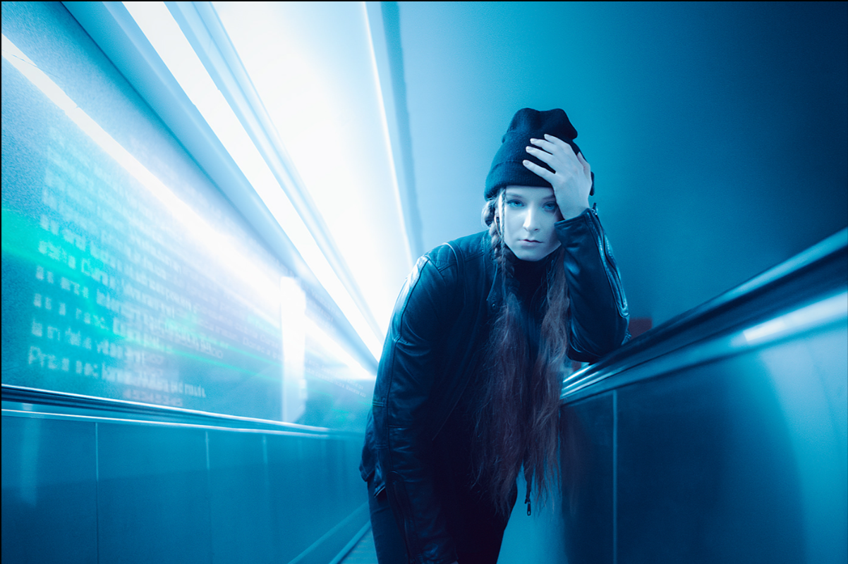 Tired in 2121. Фотограф Cyberkyrie