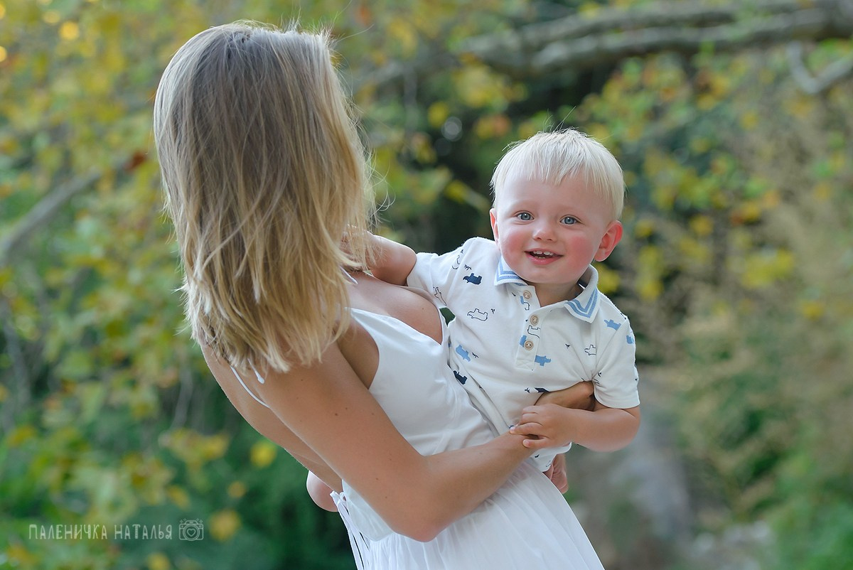 Фотосессия в Форосском парке детская
