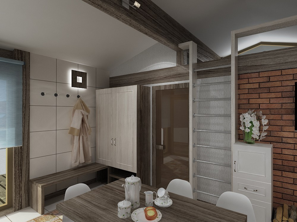 Баня в Токсово. Дизайнер в Санкт-Петербурге Дмитрий Цыбулько