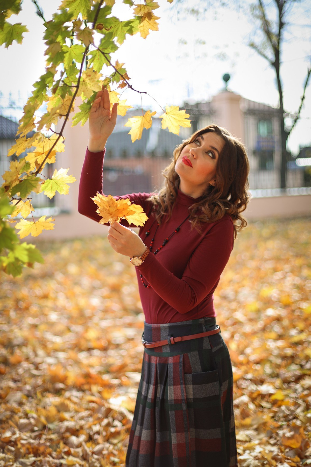 Женская съёмка в парке. Женский, детский, семейный фотограф в Краснодаре Юлия Избенко