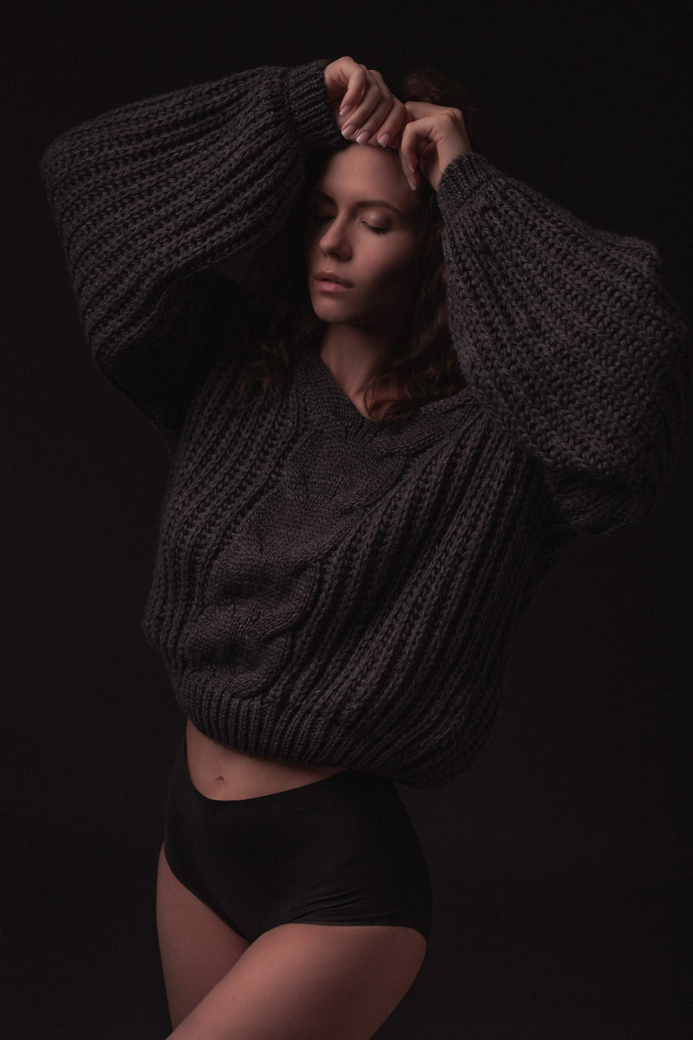 Портретная фотосессия в студии