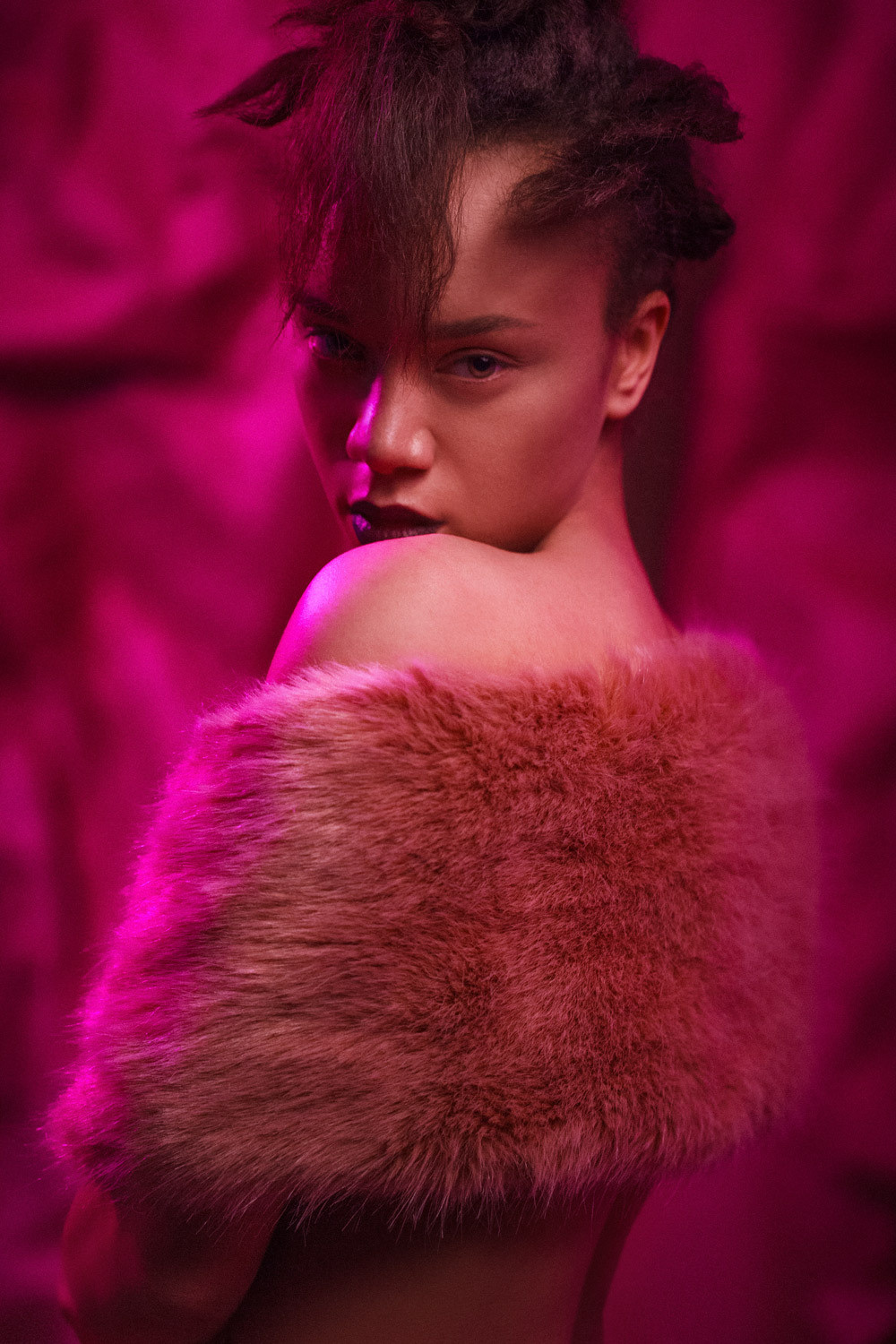 Портретная фотосессия в студии