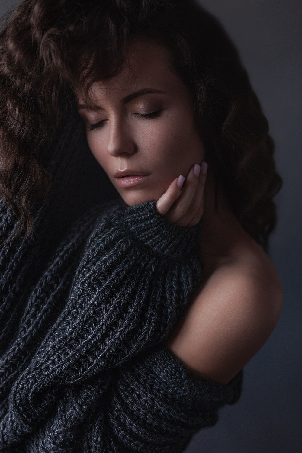 Портретная фотосессия в студии