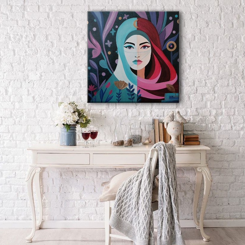 ЦВЕТОК ПУСТЫНИ. Художник Анастасия Кисткина, Петербург