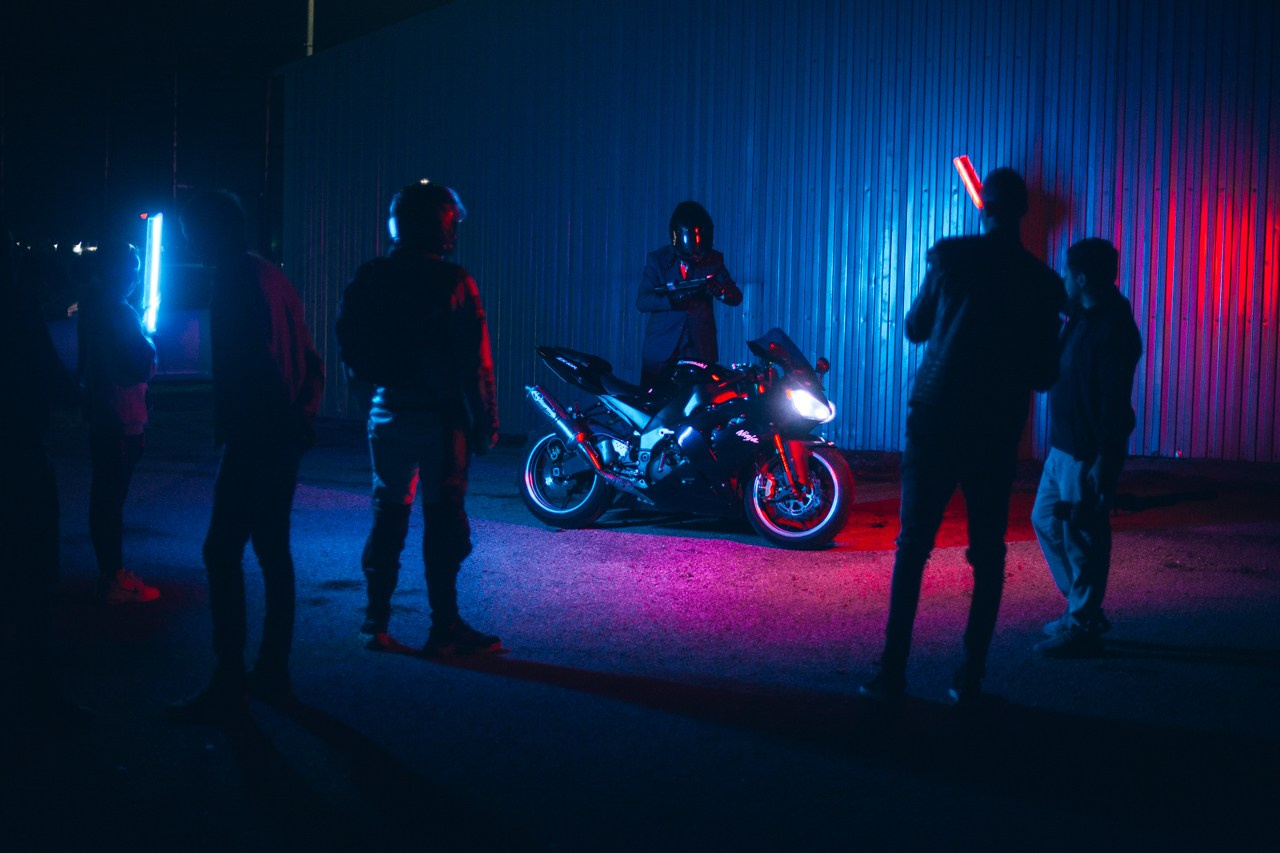 Бэкстейдж съемка рекламы. Фотограф Денис Денисов