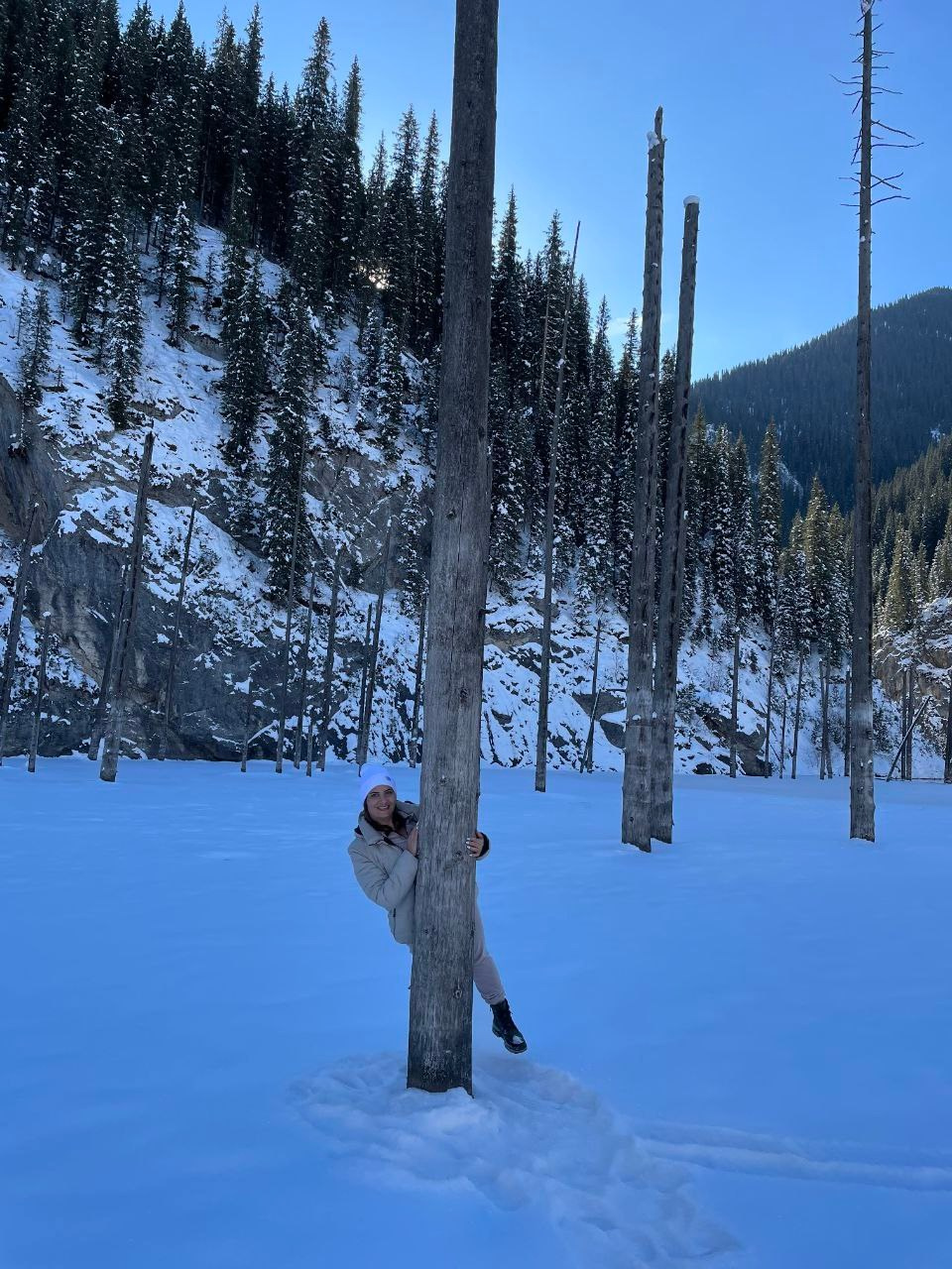 Озеро Кайынды в Казахстане. Затопленный лес. История и почему стоит посетить