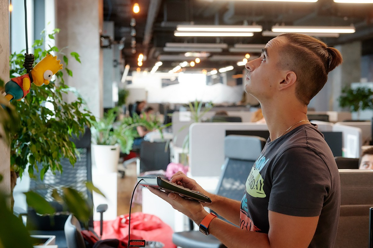 Офис IVI. Репортажный фотограф в Москве Вадим Францев