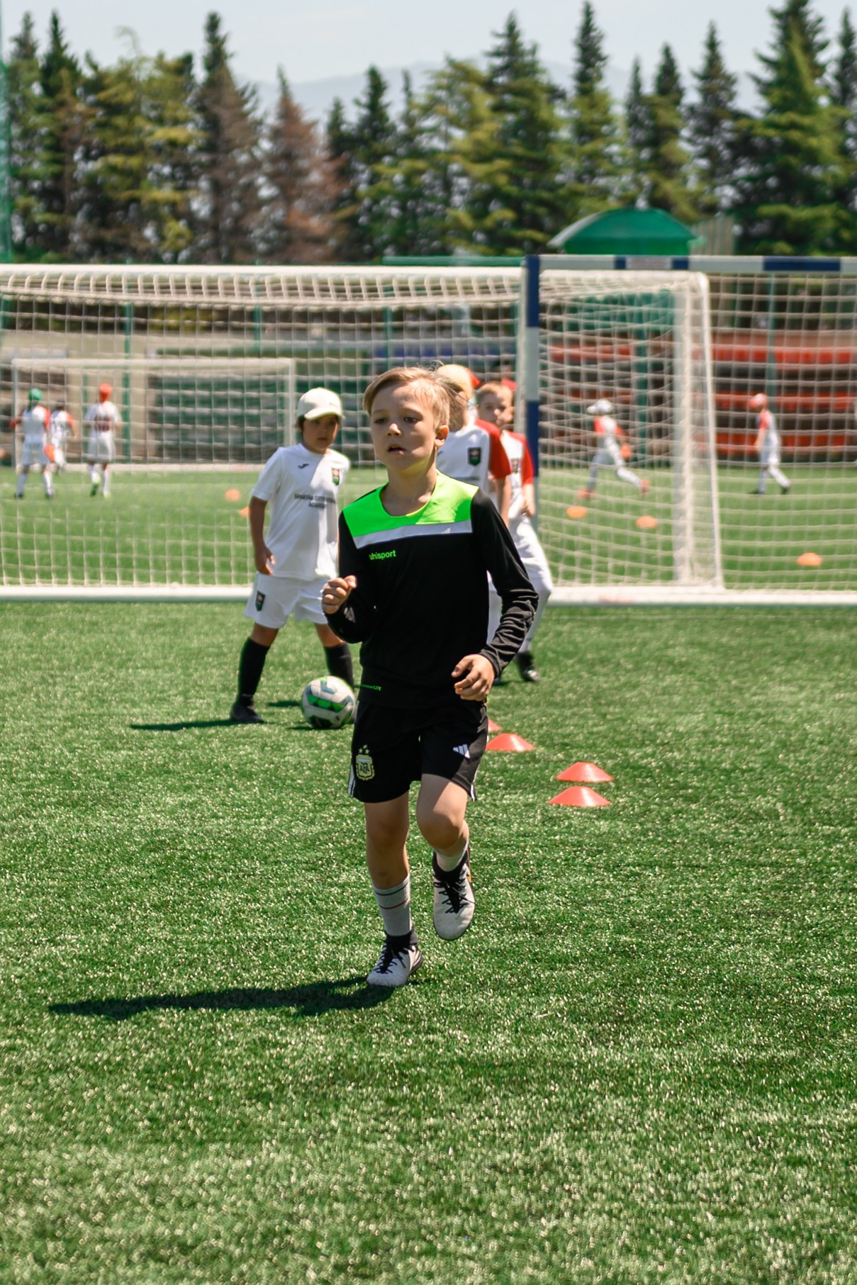 Детский лагерь футбольной школы Спартак. Свадебный и семейный фотограф София Невская