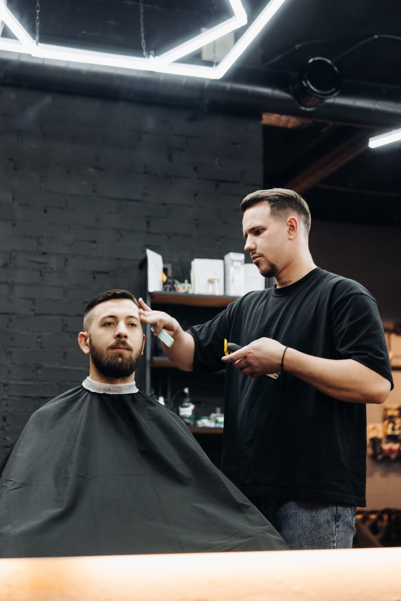 Барбершоп. Репортажный фотограф Санкт-Петербург