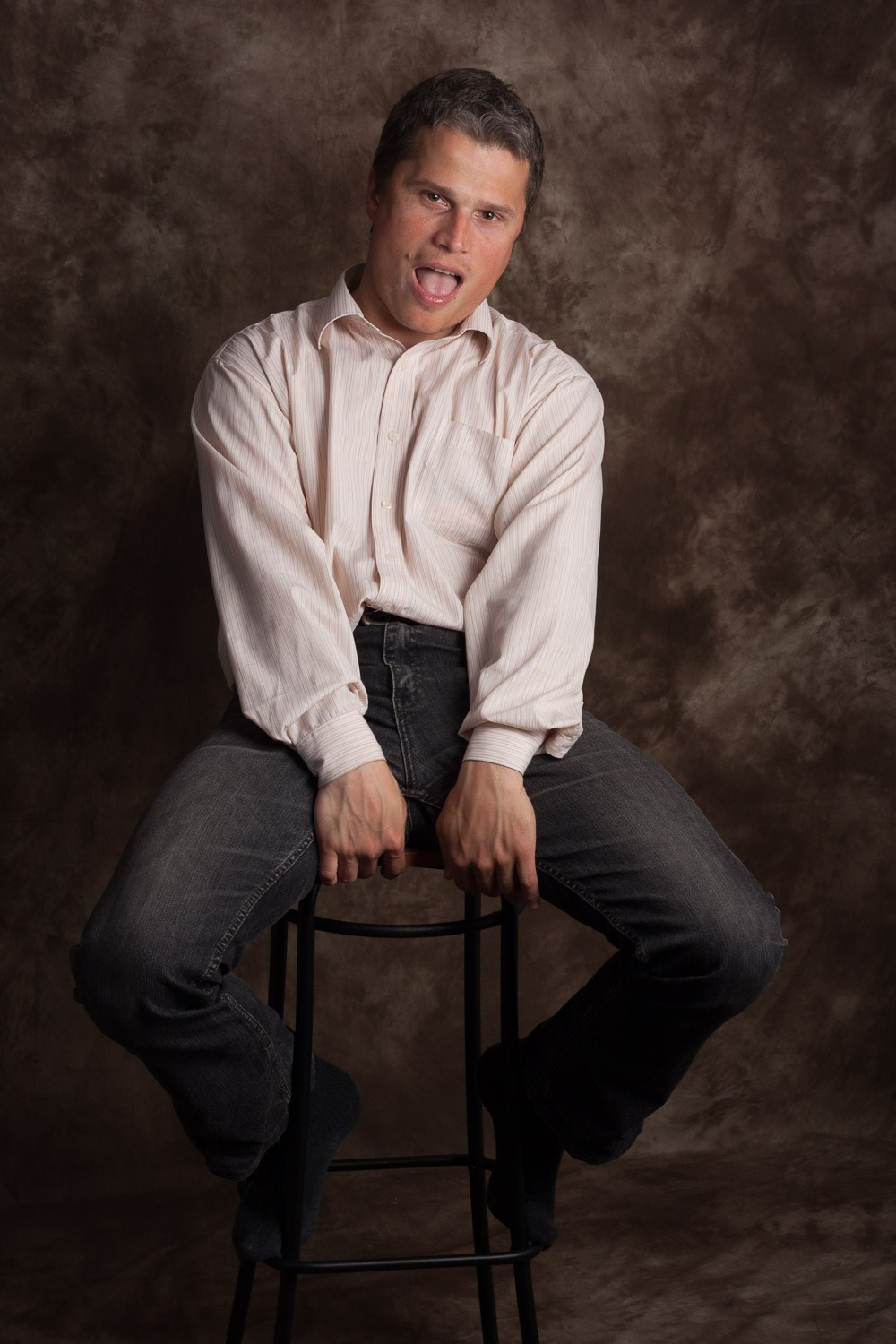 Портрет в фотостудии. Фотограф в Казани Воронцов Илья