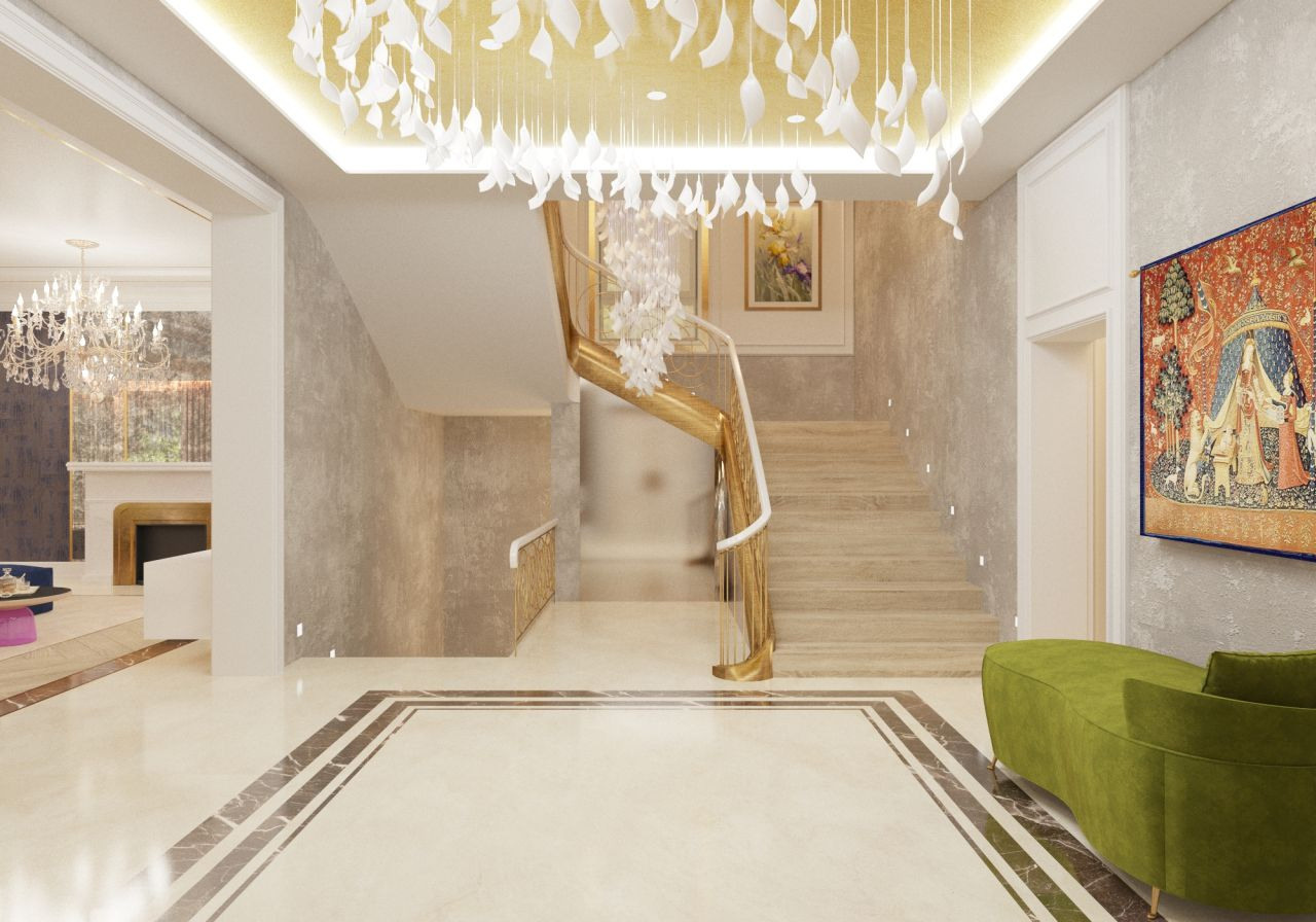 Проект Барвиха Дизайн проект Дизайн интерьера