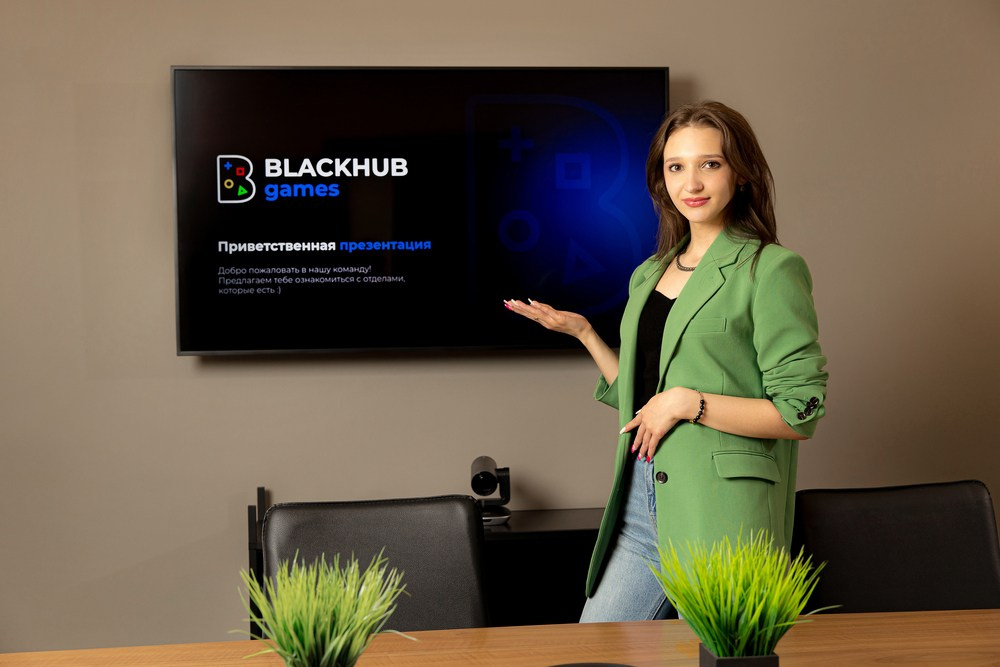 Контент-съёмка для компании BLACKHUB GAMES