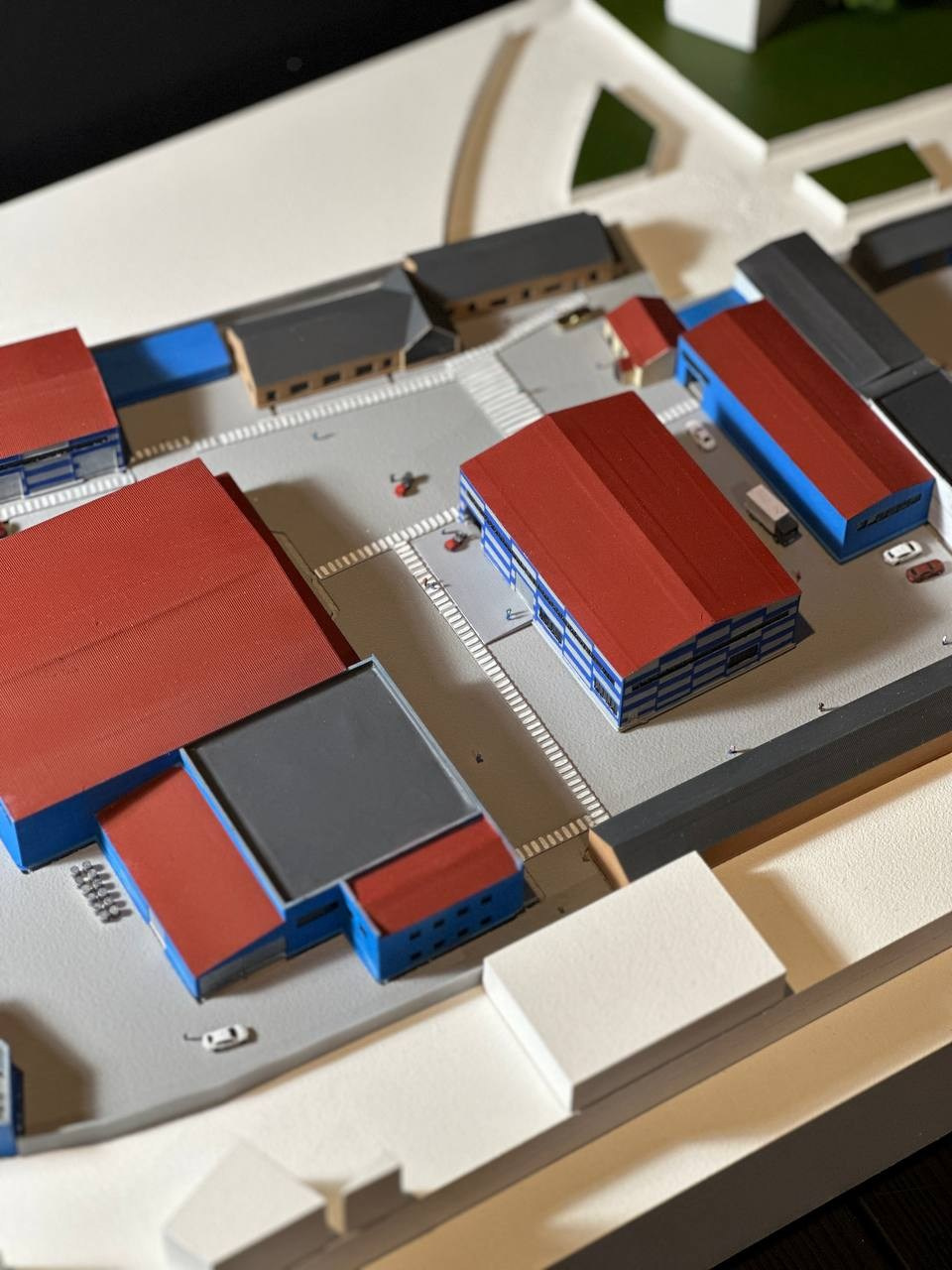 Макет производства. 3D печать