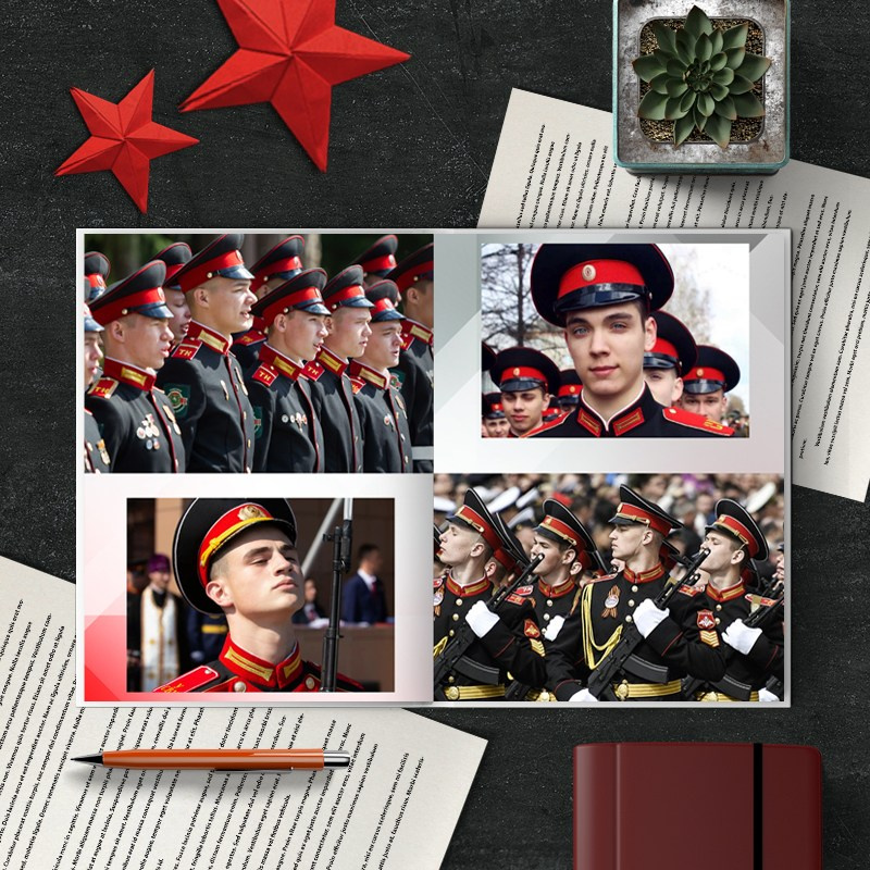 Альбом до 30 разворотов для 9 и 11 класса. Школьный фотограф Троицк