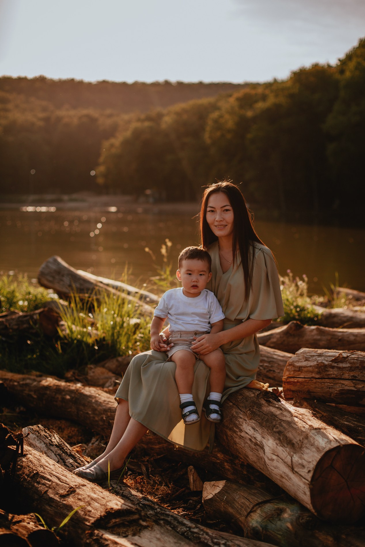 Зарисовки счастья у озера. Семейный и свадебный фотограф в Саратове Катерина Оленская
