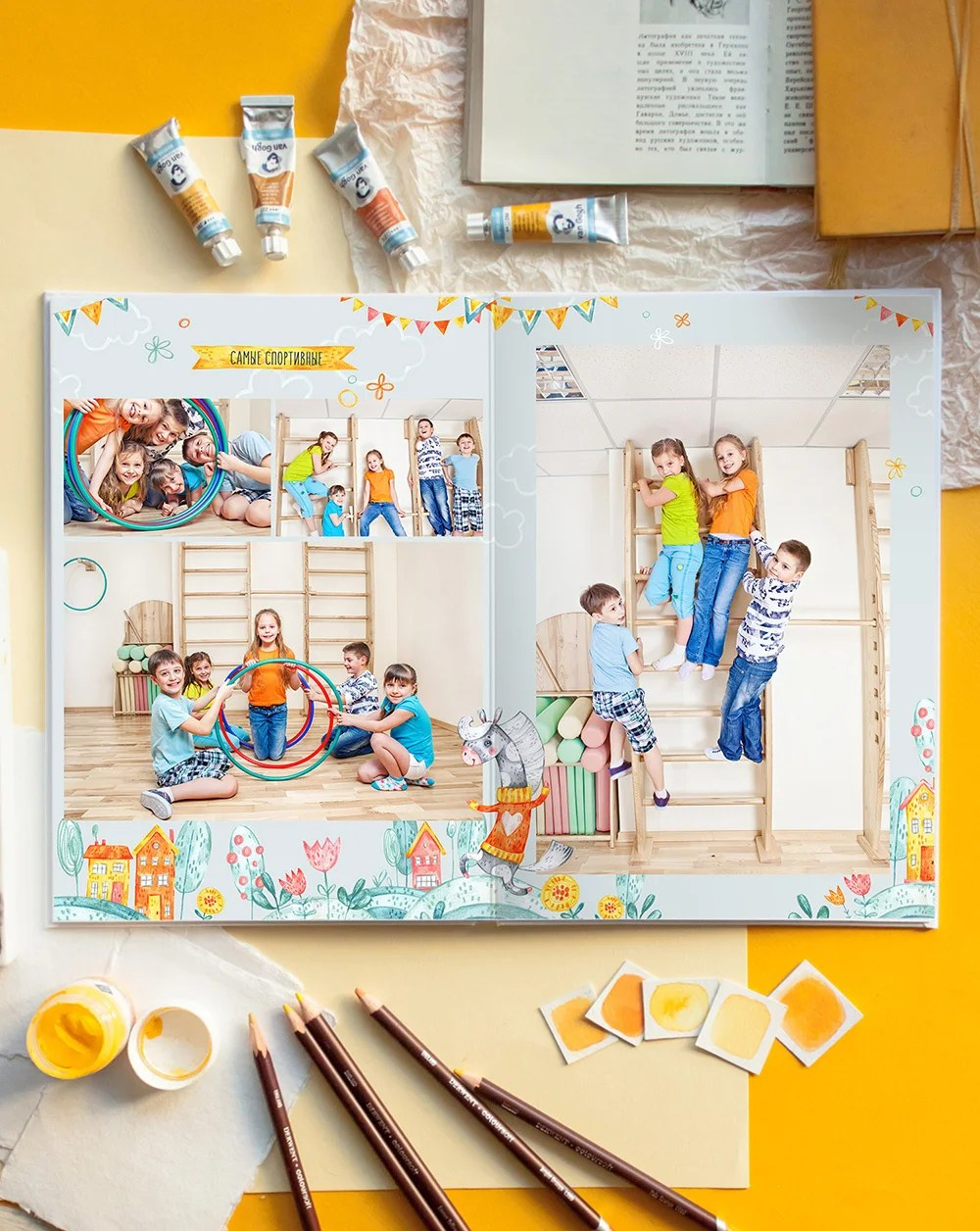 Дизайны фотокниг для детского сада. REPEYBOOK | Выпускные альбомы для детского сада и класса