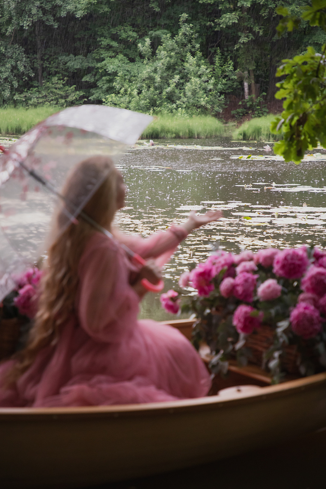 Сказочная лодка с цветами. Юлия Башкатова, сказочный фотограф, Москва