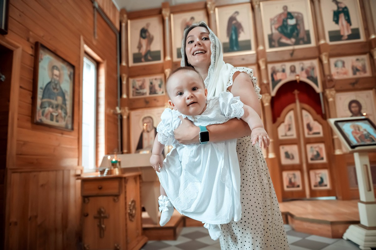 Крещение. Фотограф на крещение, венчание в Москве, в Красногорске