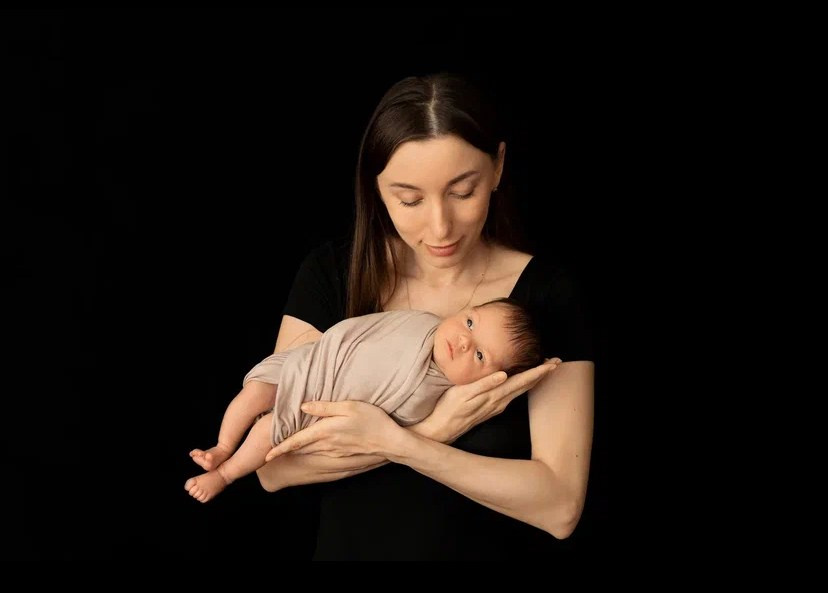 Первая фотосессия Дианы. Фотограф новорожденных Химки, Красногорск, Мытищи и Москва Елена Третьяк