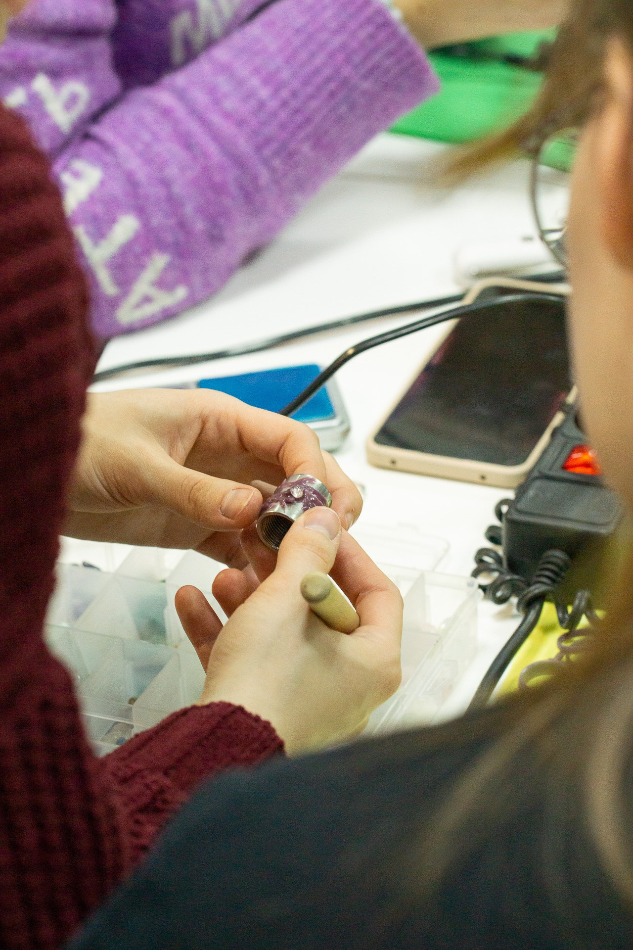 Мастер класс по изготовлению колец из серебра. Фотограф в Екатеринбурге Яна Круташова