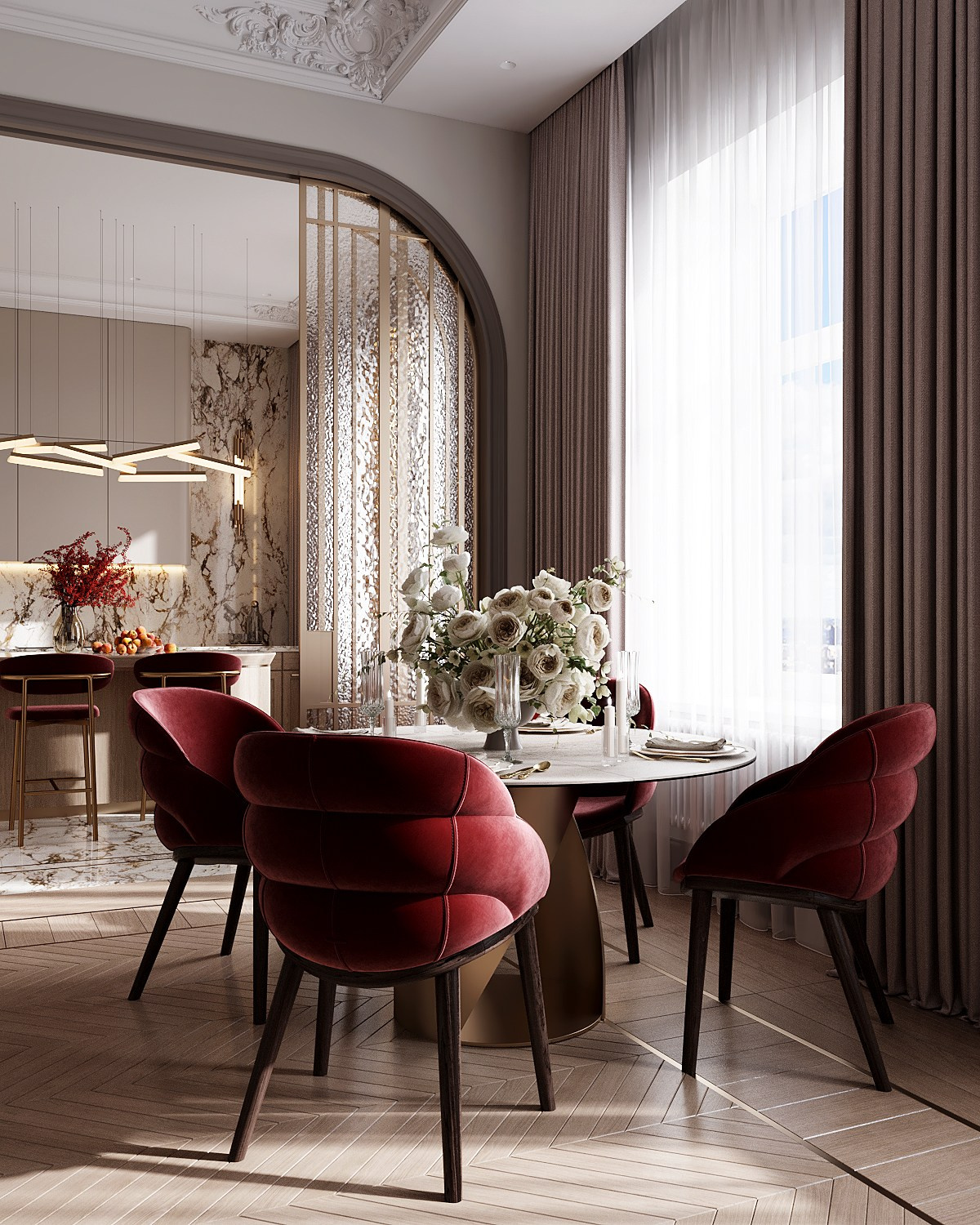 Остоженка. Дизайн интерьера в Москве