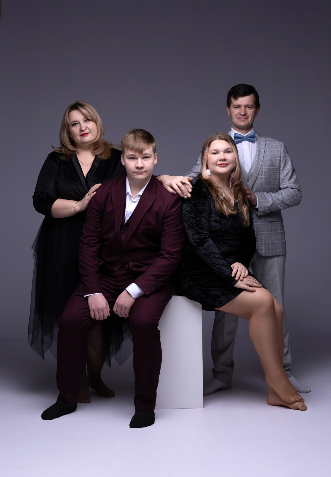 Семейная в студии. Семейный фотограф в Дзержинске Наталья Лаэтина