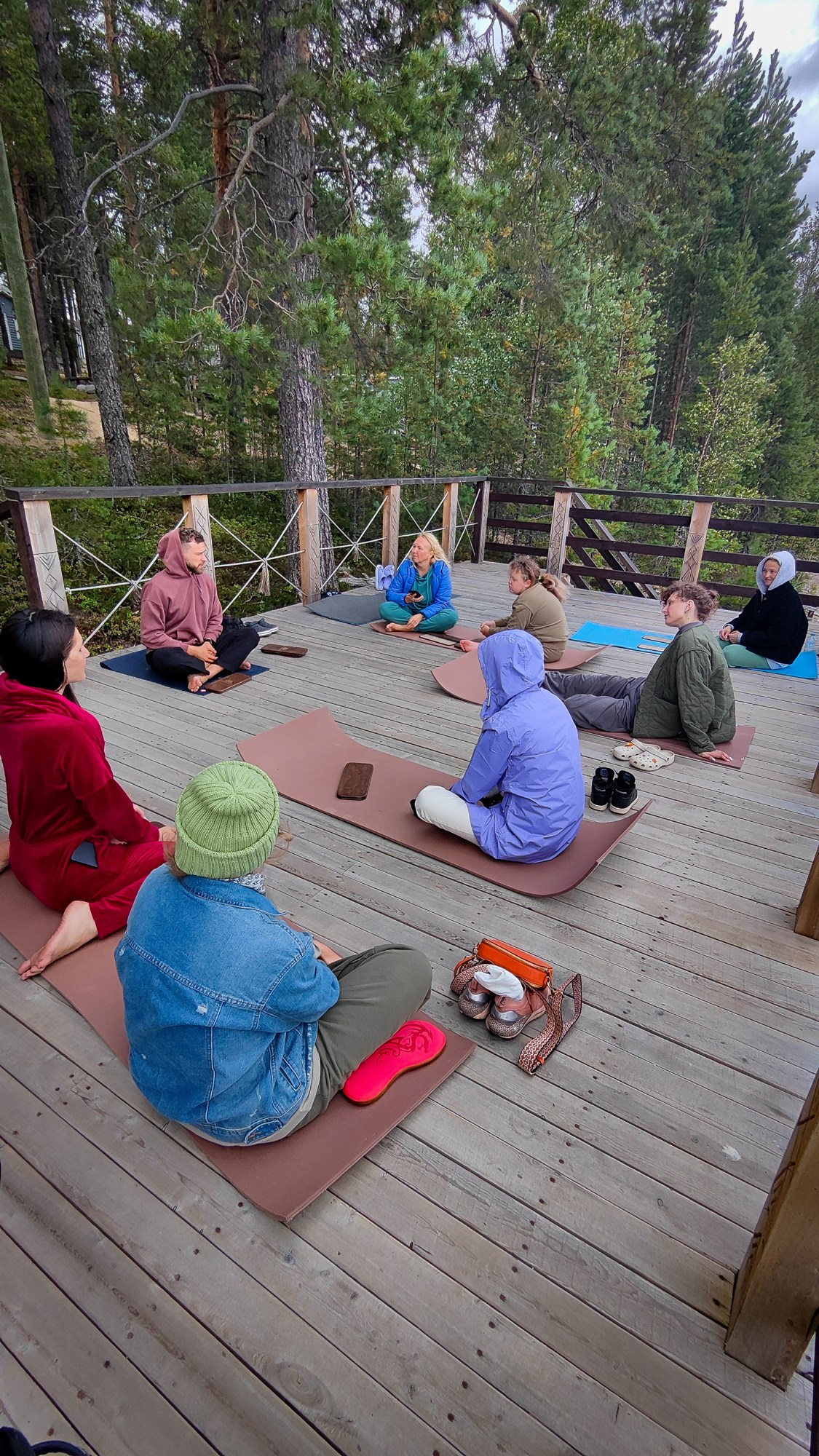 Репортаж с ретрита. Фотограф Ксения Соло