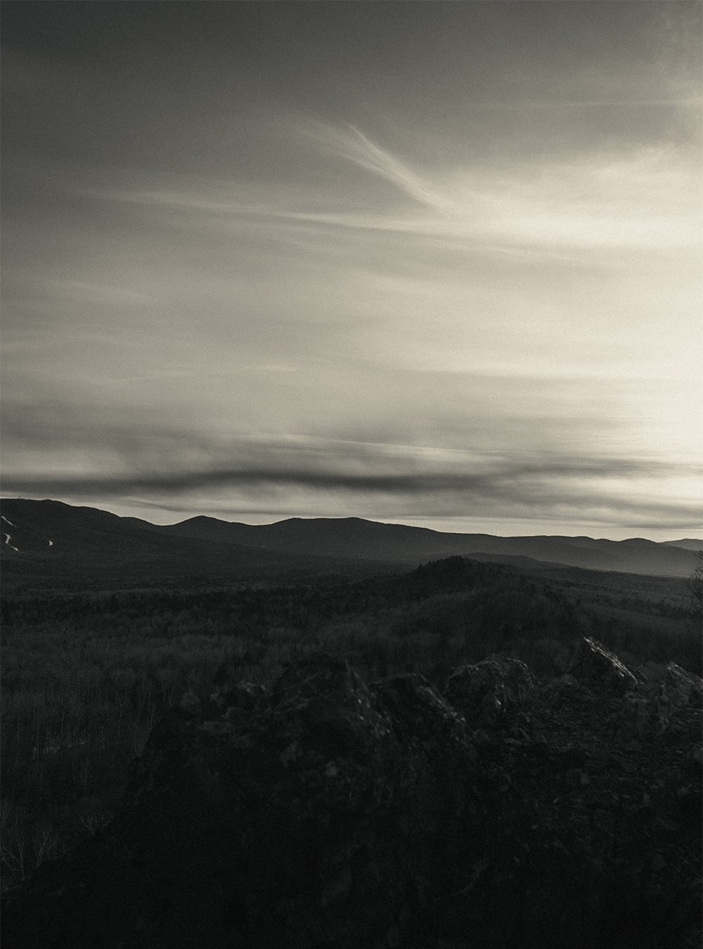 Монохромная и минималистичная фотография природы. Фотограф | Макс Коробкин