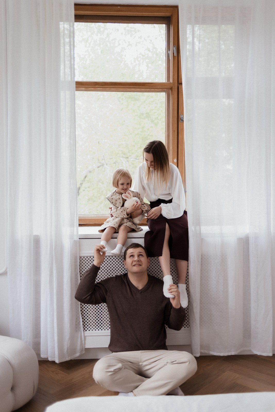 Семейный фотограф в Тюмени — Домашняя фотосессия — Дарья Мустафина. Фотограф Дарья Мустафина, Тюмень