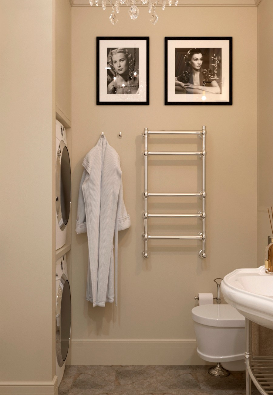 Деликатная классика. Квартира для девушки в ЖК Зиларт. 2019 год. Дизайнер интерьера Троилова Арина