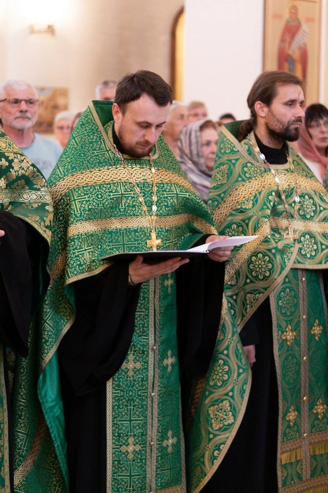 Молебен с акафистом преподобному Гавриилу (Ургебадзе). Саратовское Северо-Западное благочиние