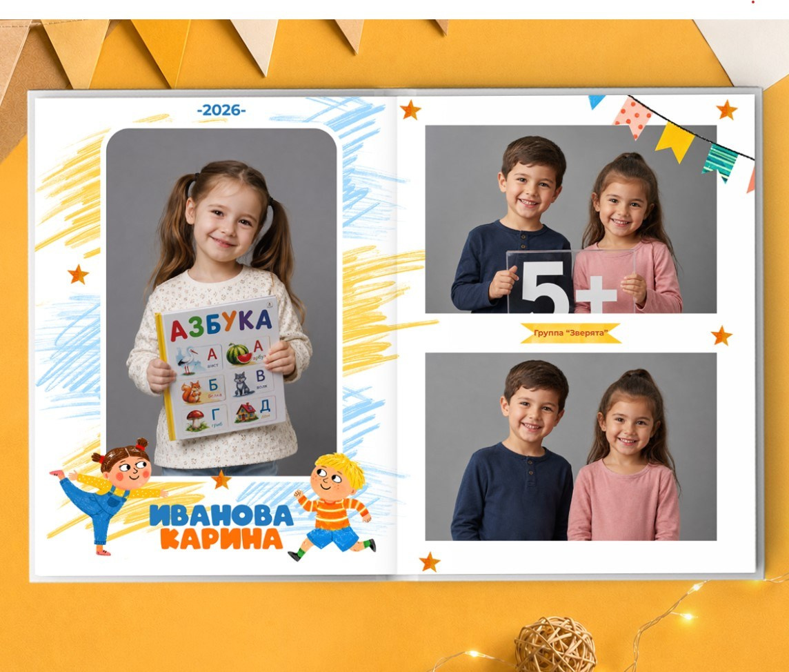Макет для детского сада «Дети». Фотограф г. Пенза — Светлана Зойкина