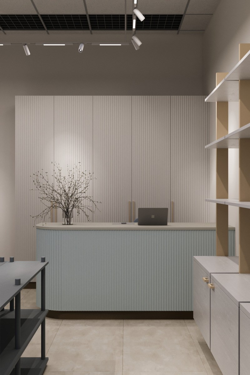 Saint Petersburg, shopping mall Gallery. Olga Goldina architectural interior design, styling and staging