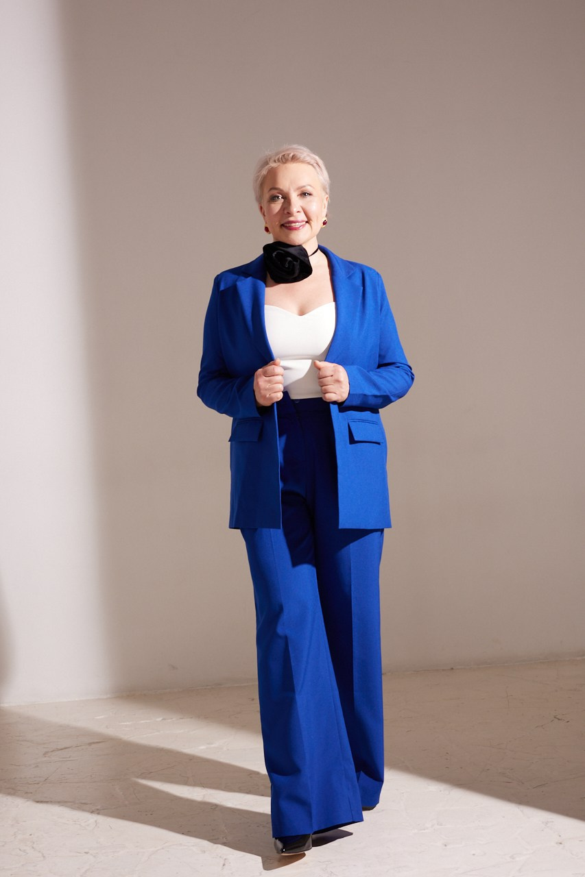 BLUE. Фотомодель