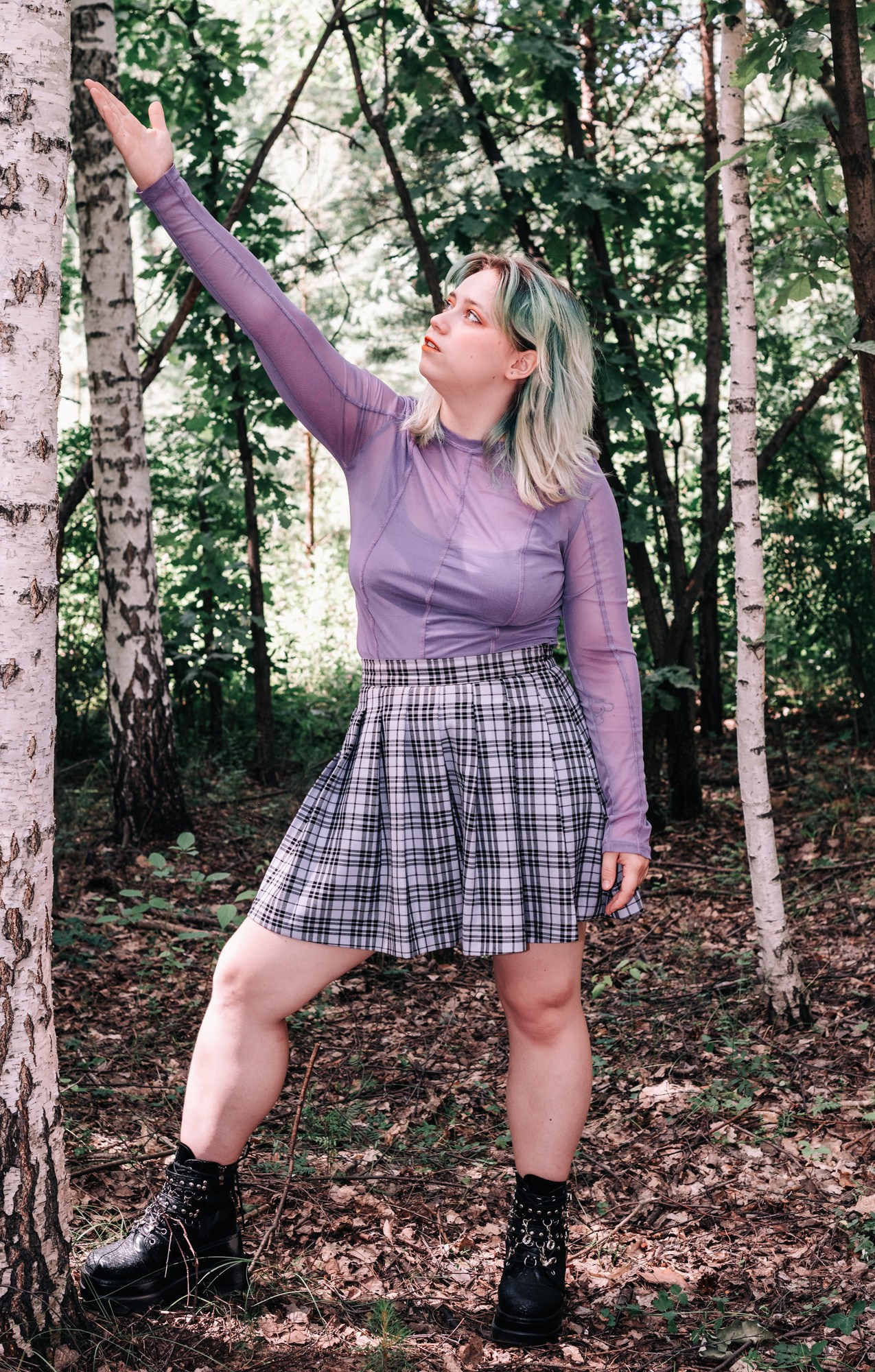 Кэт. В парке Лесоводов. Фотограф