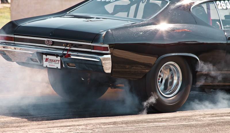 DrugRacing на автомобилях выпущенных до 1975 г. США, Флорида, 2010. Фотограф Василий Буланов