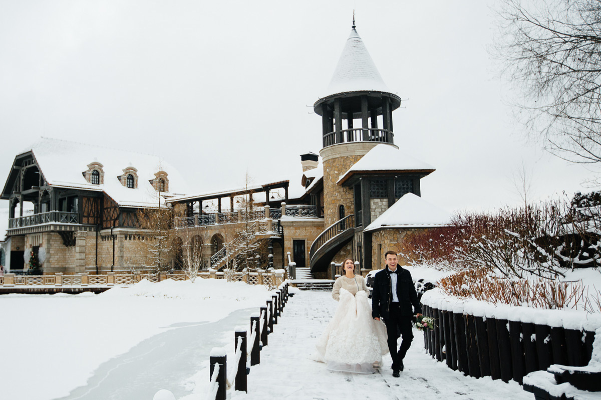 Свадьба в Москве с эмоциональным христианским венчанием. Архитектурный и интерьерный фотограф в Краснодаре | Дмитрий Демской