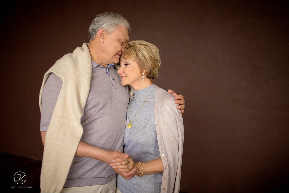 Фотосессия большой семьи в студии