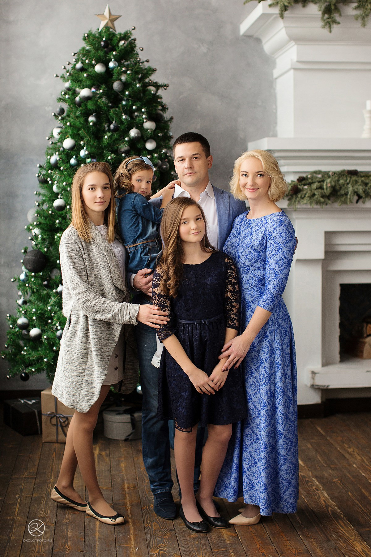Семейный портрет под Новый год