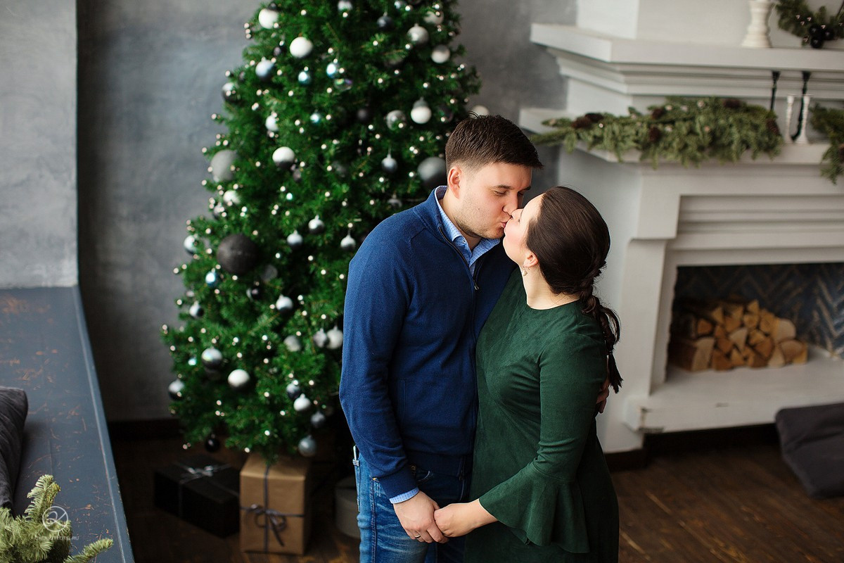 Семейный портрет под Новый год