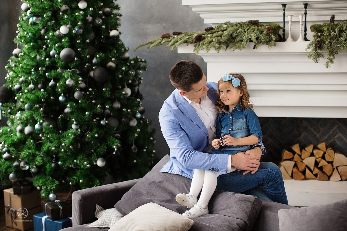 Семейный портрет под Новый год